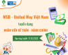 MSD TUYỂN DỤNG NHÂN VIÊN KẾ TOÁN – HÀNH  CHÍNH