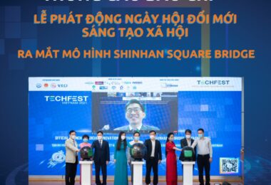 TCBC: Lễ phát động Ngày hội Đổi mới, Sáng tạo Xã hội và Ra mắt Mô hình Shinhan Square Bridge Việt Nam