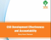 CSO Development Effectiveness and Accountability (Story from Vietnam)