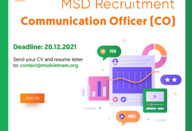MSD Recruitment: Communication Officer (CO)