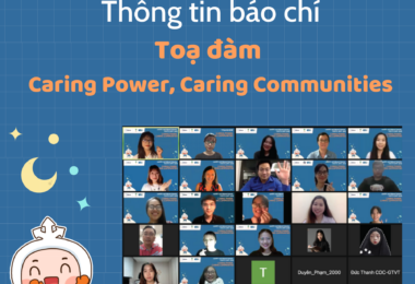 TTBC: Toạ đàm “Caring Power – Caring Communities” –  Truyền cảm hứng cho người trẻ tham gia tạo tác động xã hội