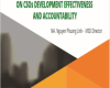 ACTION RESEARCH ON CSOs DEVELOPMENT EFFECTIVENESS AND ACCOUNTABILITY