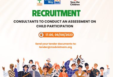 [TERMS OF REFERENCE] RECRUITMENT OF CONSULTANTS TO CONDUCT AN ASSESSMENT ON CHILD PARTICIPATION